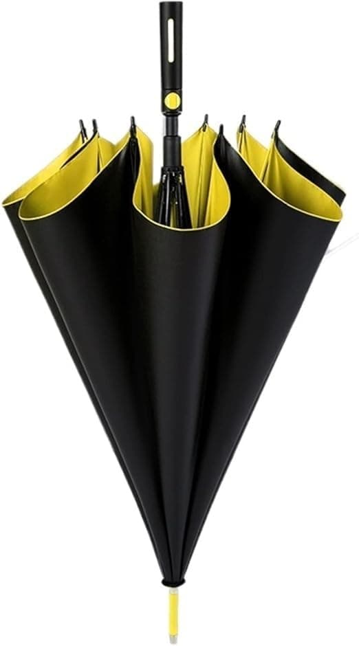 ESHINEDE Umbrellas Large Long Handle Umbrella Double Layer Windproof Reinforced Umbrella Family Outdoor Travel Rain Umbrellas Fishing Camp