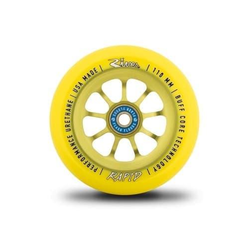 River Rapid 110mm Wheels Sunrise Yellow (Pair)