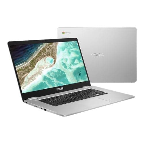 ASUS15.6" Chromebook Laptop - Intel Processor - 4GB RAM - 64GB Storage - Silver (C523NA-TH44F)