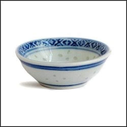 Rice Pattern Small Dish for Dipping Sauces