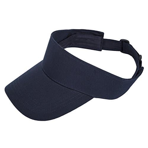 TARTINY Unisex Premium Visor Cap - Lightweight & Comfortable Sun Protector Hat - Ideal For Sports & Outdoor Activities - Stylish & Elegant Design For Everyone（Navy Blue）