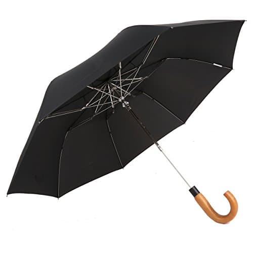 Kobold Classic Automatic Umbrella Rain Windproof Golf Umbrella 2 Fold Compact St. Valentine’s Day Promoted