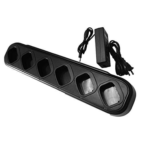 Baofeng 6 Way Multi Rapid Desktop Battery Charger for Baofeng Walkie Talkie UV-5R UV-5RE UV-5RA Pofung UV5R UV5RE UV5RA