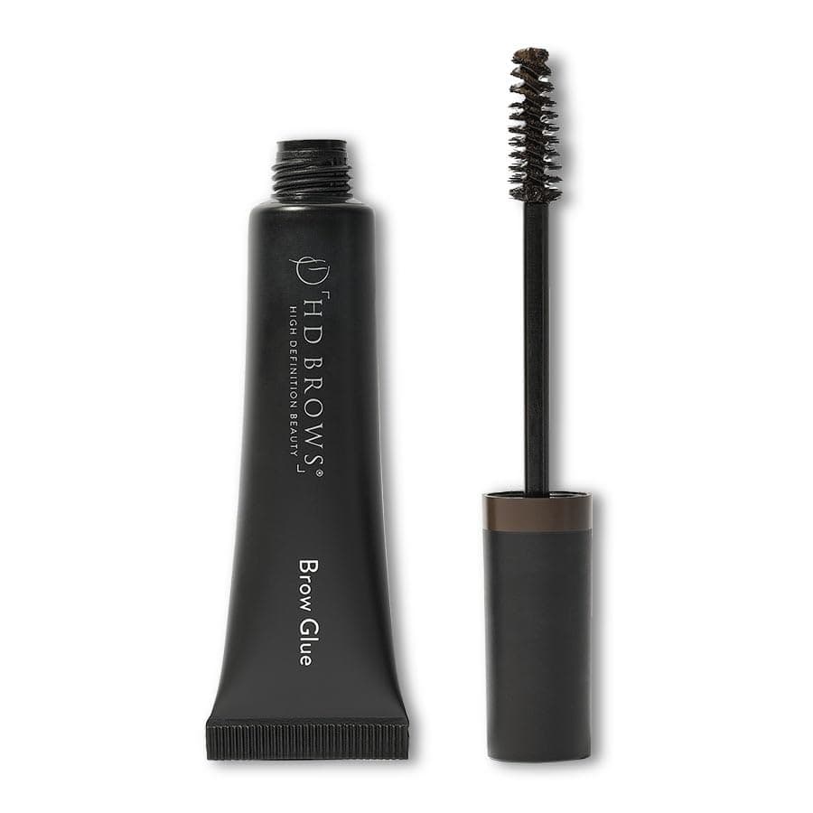 HD BROWS Brow Glue Brow Setting Gels Extreme Hold Gel, Medium Brown