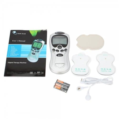 2.0" LCD Medicine Pulse & Meridian Digital Therapy Machine (Silver)