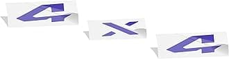 Reflective Concepts 4x4 Emblem Overlay Decal Sticker -Fits: 2019-2026 Ram, NOT for Classic - (Color: Purple)