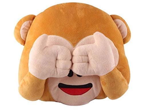 CLICK4DEAL Monkey Eye Pillow Soft Toy (Eye)