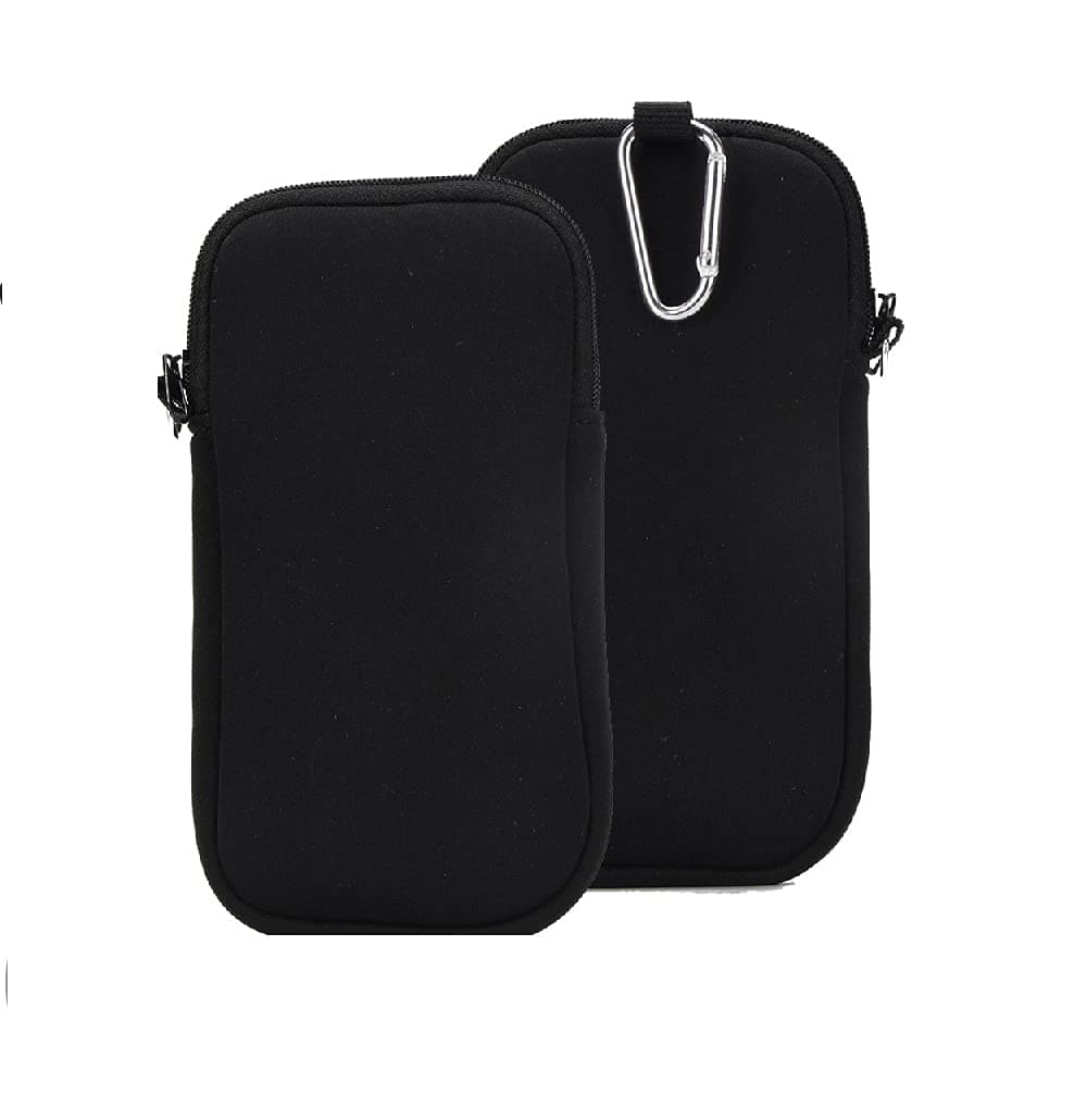 K-S-Trade Protective Case For Huawei Nova 7 SE 5G Lohas Edit Neoprene Sleeve Compatible With Huawei Nova 7 SE 5G Lohas Edition Protective Case Holster Belt Bag Travel Pouch Slim Clip, Small, Light,