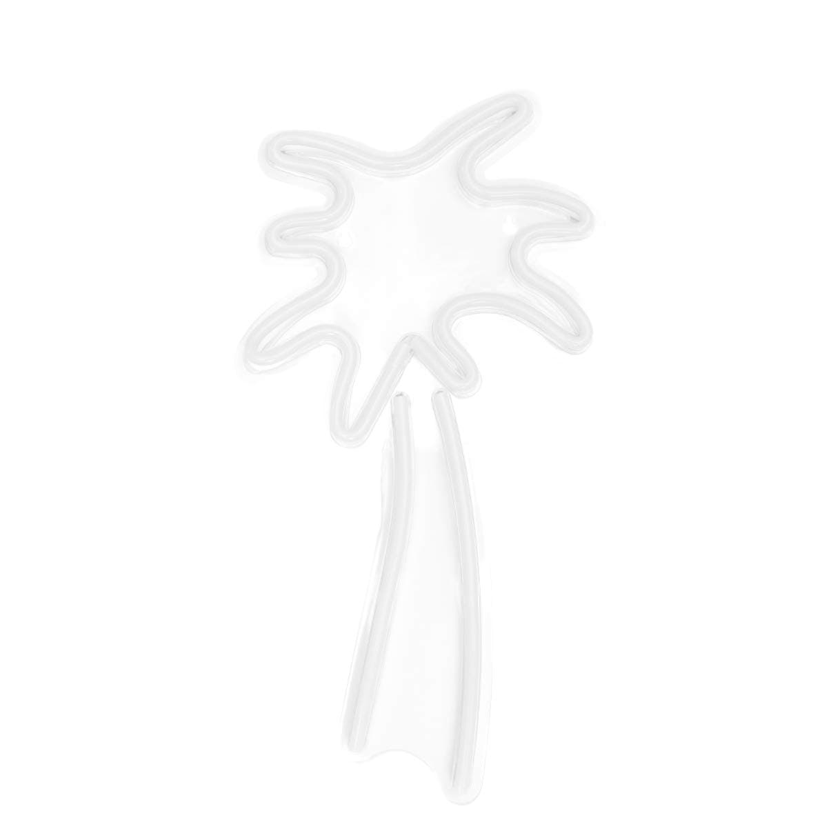 BPA 1 pc Coconut Tree Neon Sign Night Light Led Lamp or Home Bedroom Room Decor Bar Beer Office Party Holiday Decoration Sign