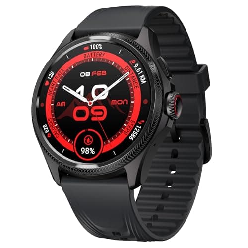Ticwatch Pro 5 Enduro スマートウォッチ Wear OS by Google Android グーグル対応スマートウォッチ 5ATM防水 腕時計 アウトドア ランニング コンパス GPS搭載 ロングバッテリー マイク スピーカー搭載