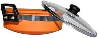 Clay Kadai/Earthen Kadai/Clay Pots for Healthy Cooking (3lit, Used on Lpg, for Healthy Cooking.