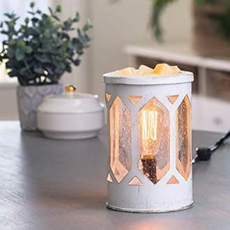Candle Warmers Etc. Vintage Bulb Illumination Fragrance Warmer, Light up Warmer for Warming Scented Candles, Wax Melts or Essential Oils.