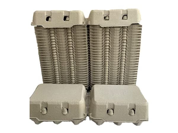 100 HALF DOZEN ECONOMY 'FLAT TOP' EGG BOXES SUITABLE FOR LABELS UP TO LRG EGGS