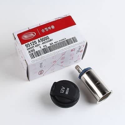 Genuine OEM 95120-A9000 SOCKET ASSY-ACCESSORY / 95120A9000 for select HYUNDAI KIA models