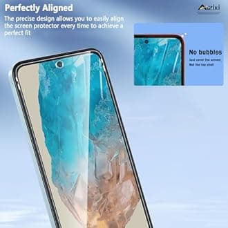 (2 Pack Designed for Galaxy M35 Screen Protector Tempered Glass, 9H Hardness Shatterproof, Scratch-Resistant, Bubble Free for Galaxy M35 Screen Protector, Case Friendly