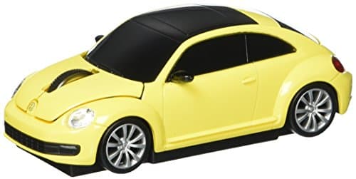AutoMouse VW NEW Beetle Car Wireless Laser Computer Mouse, Yellow