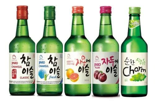 Shochu Multi-flavour Pack of 5 (Classic, Fresh, Grapefruit, Plum, Grape)