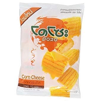Dozo Japanese Rice Crackers Corn Cheese Flavour 56 Grams