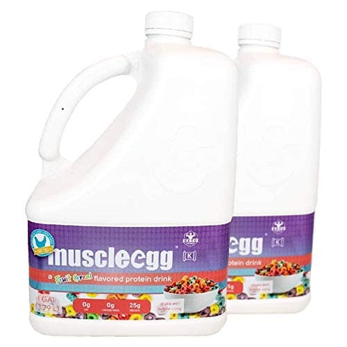 MuscleEgg 2 Gallons Fruit Cereal Liquid Egg Whites (Cage-Free)