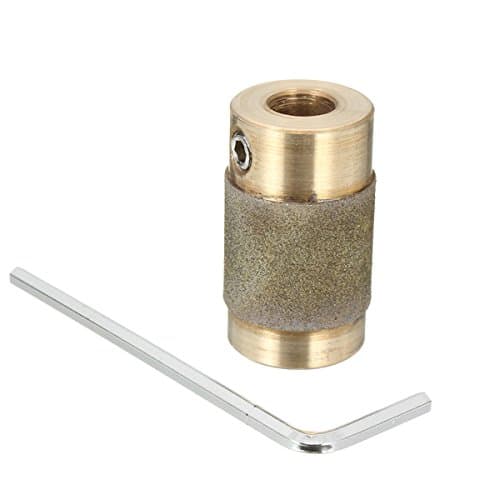 Excel Impex Diamond Stained Glass Plain Grinding Head 19mm for Shaping All Types Of Glass