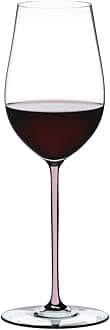 Riedel Fatto A Mano Riesling/Zinfandel Wine Glass, Pink