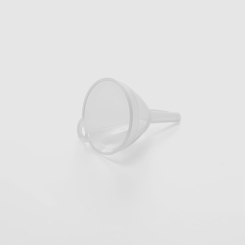 Addis Plastic 8 cm Funnel, Transparent, Small