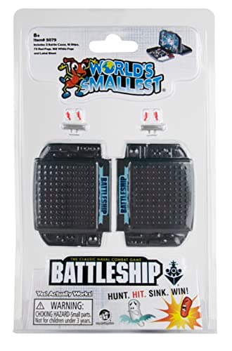 Worlds Smallest Battleship, White