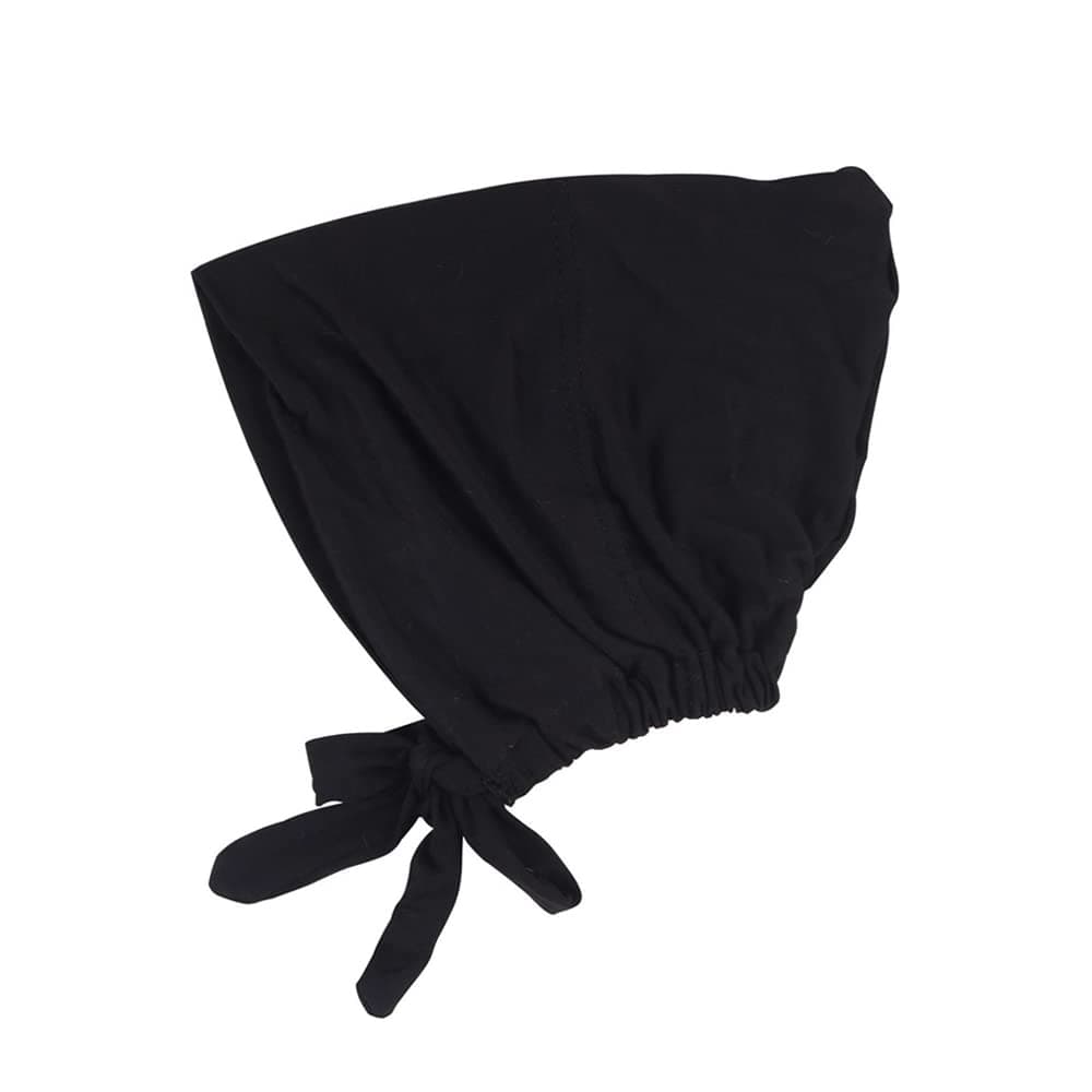 Under Scarf Hijab Cap With Tie-Back Closure Jersey Inner Cap With Rope Bonnet for Muslim Women