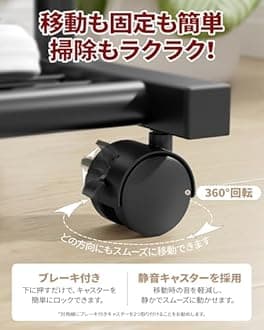 Hanger Rack - Rolling Hanger Rack Double Type with Mesh Shelf, Stylish Design, Perfect for Clothes, Dresses, Sweaters, Coats, High Load Capacity 73 W x 37 D x 150 cm, Black