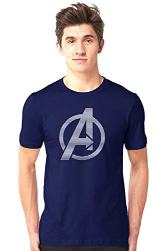 PERSONALITEEMen's Regular Fit T-Shirts Blue