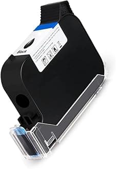 Black Ink Cartridge, Original 42ml Fast Dry Ink for BT-HH6105B2 Handheld Printer/B10 Mini Handheld Inkjet Printer/BT-HH6205B Batch Code Printer, Replacement Ink Cartridge for Date Printer