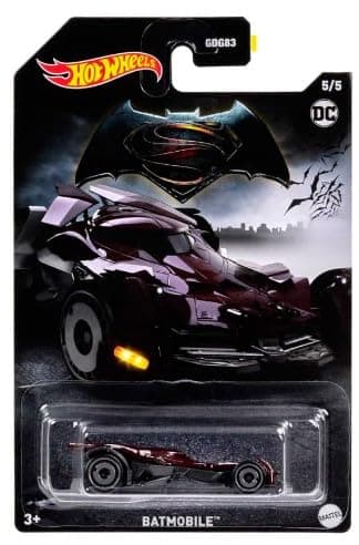 Hot Wheels Batman Batmobile (Batman vs Superman 5/5 Dark Purple - Maroon)