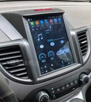 10.4 inch Quadcore Android 6.0 1024x768 Tesla Style Vertical Screen 32GB ROM Bluetooth GPS Navigation for Honda CRV 2009-2014 Car DVD Player (Android 6.0)
