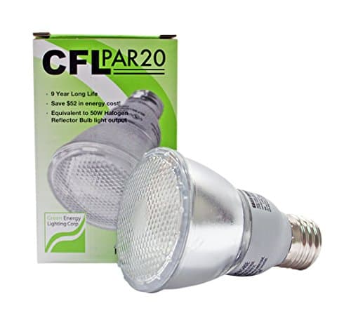 9W CFL PAR20 Fluorescent 2700K Soft White (40W Equivalent)