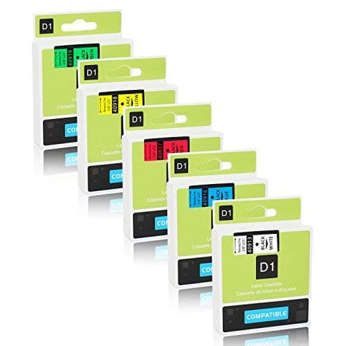 Unismar Compatible Label Tape Replacement for 12mm 45013 for LabelManager PnP 160 210D 280 420