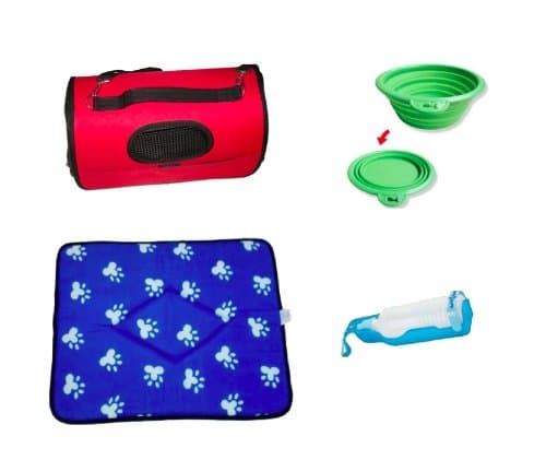 Pyara Paws Doggy Travel Kit