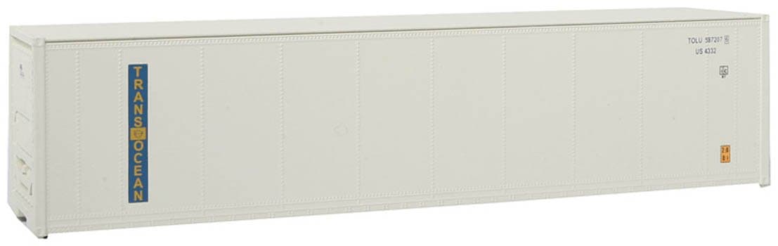 WALTERS TRAINLINE, HO SCALE, 40' REEFER CONTAINER, ASSEMBLED