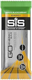Science In Sport GO Energy Bar | 26g Carbohydrates | 4.5g Protein | Easily Digestible | High Carb Snack | Apple and Blackcurrant Flavour | 30 Pack