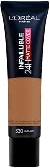 L’Oréal Paris INFAILLIBLE 24H matte cover foundation #330-hazelnut