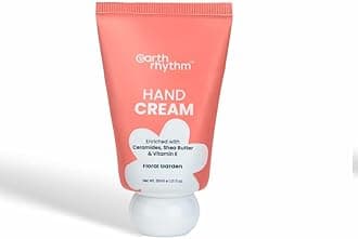 Earth Rhythm Softening Hand Cream, Locks Moisture with Ceramides, Fast Absorbing, No Silicones - Floral Garden