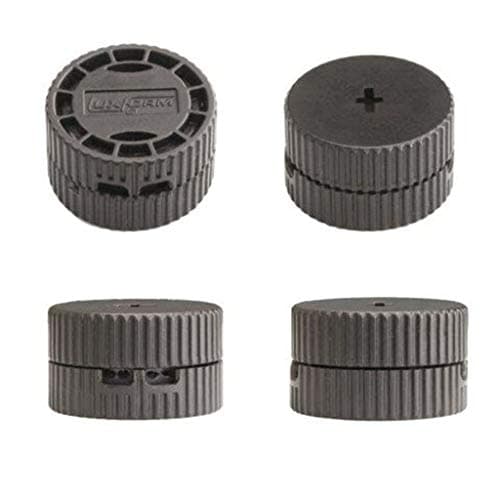 Luxform LF0483 Lighting 12V Easy Twist Cable Connector - Pack of 2, Black