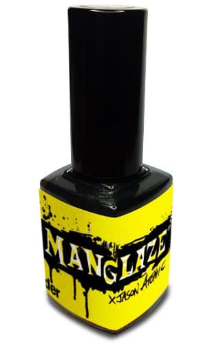 ManGlaze Matte Nail Polish (Black)