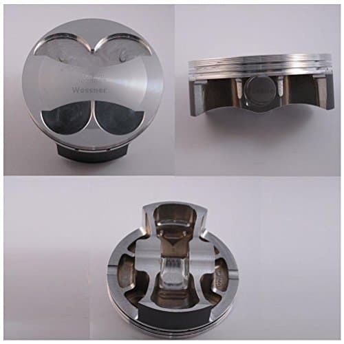 Wossner Piston Kit - .01mm Oversize to 77.97mm, 13.9:1 High Compression 8590DB