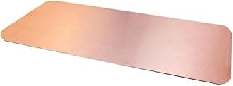 ALEAF Pure 99.9% Copper Plate for Making 15 Liter Structured Water (3.5 X 12 inches - 0.5mm) Copper sheet with round corners