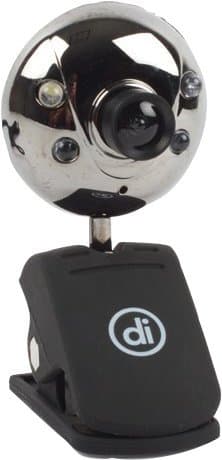 Digital Innovations Chatcam Black 1.3 MP Web Cam Face Tracking Snapshot Button Plug & Play