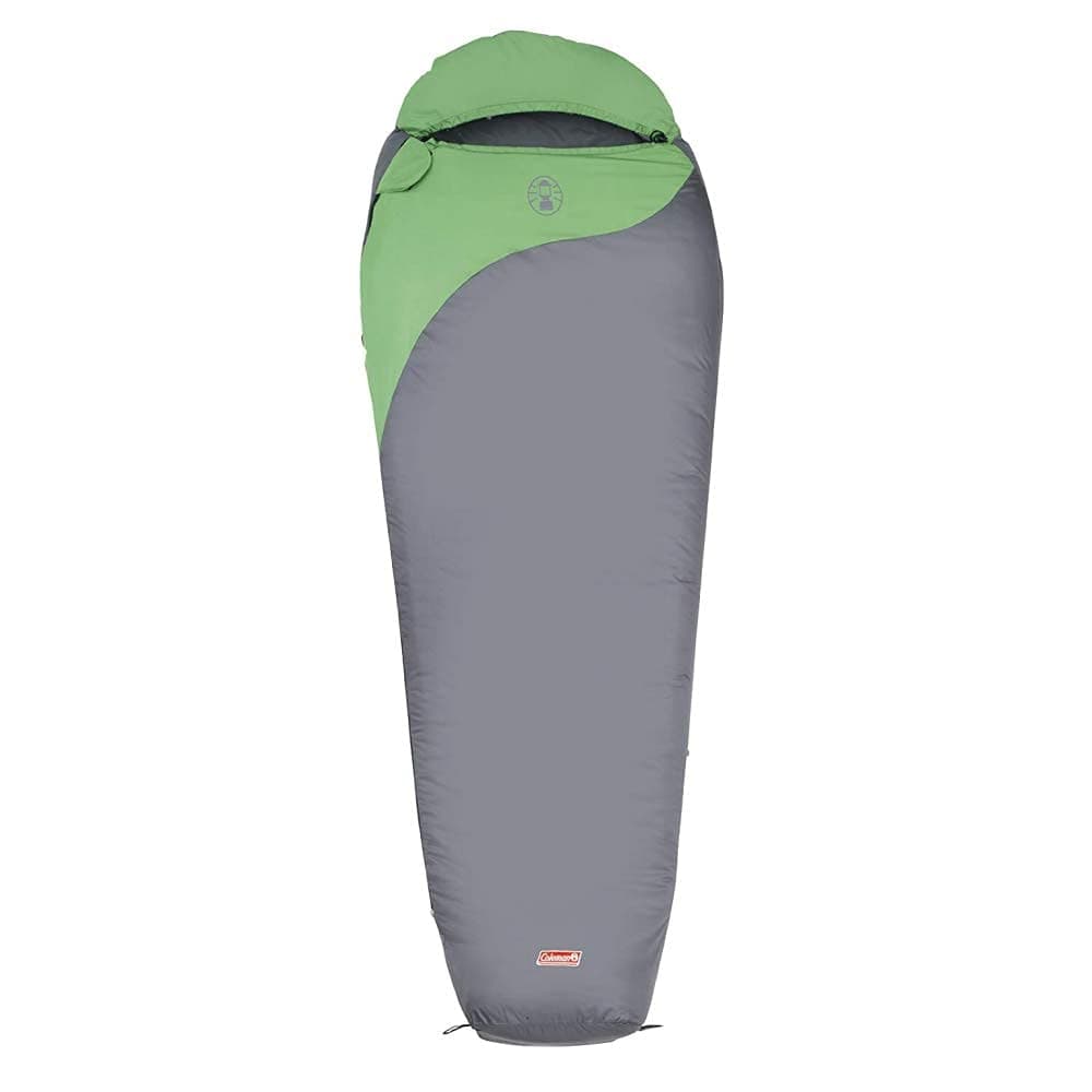 Coleman Biker Sleeping Bag - Grey/Green, 220 cm
