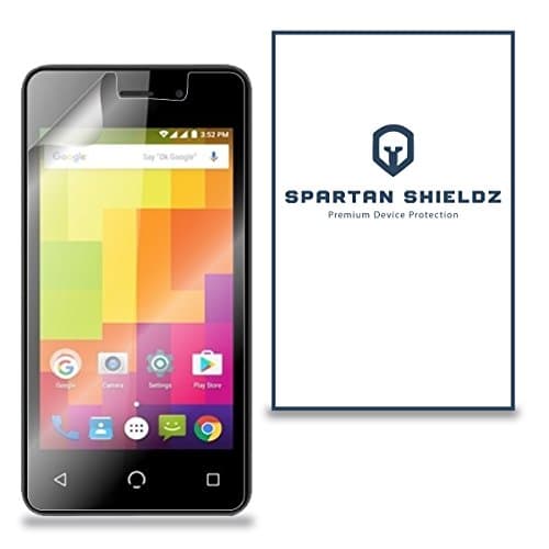 6X - Spartan Shield Premium HD Screen Protector for Nuu Mobile A1 4.0-6X