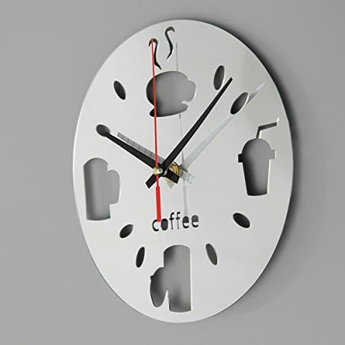 Modern Design Kitchen Wall Clock Mirror Acrylic Room Bar Decor Stickers