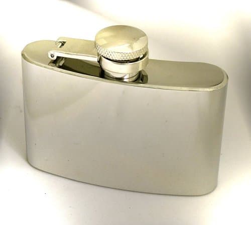 5oz Polished Stainless Steel Hip Flask