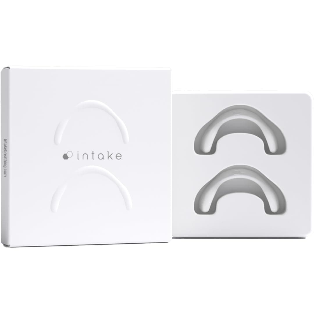 Intake Breathing Extra Intake Bands (Pack of 2), Small-Medium (M1), Matte White. (Tabs NOT Included)